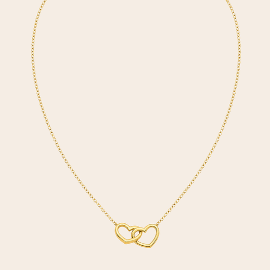 The Spin of Love™ Interlocking Hearts Necklace